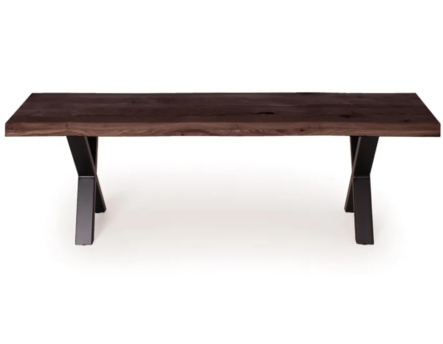 Akita Bænk, Eg, Mørk olie, 40x140 cm