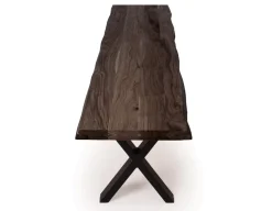 Akita Bænk, Eg, Mørk olie, 40x180 cm