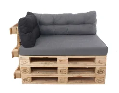 Alis Pallehynde - Ryg - 13x40x60 cm - Sort