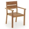 Alma Hercules Teak Havemøbelsæt - m/armlæn