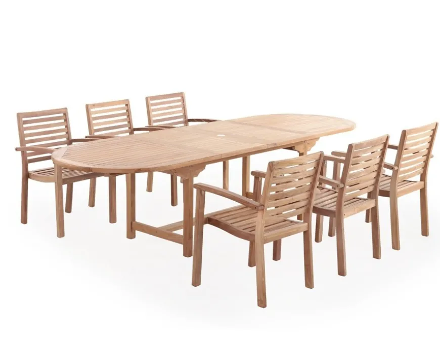 Alma Pala Teak Havemøbelsæt