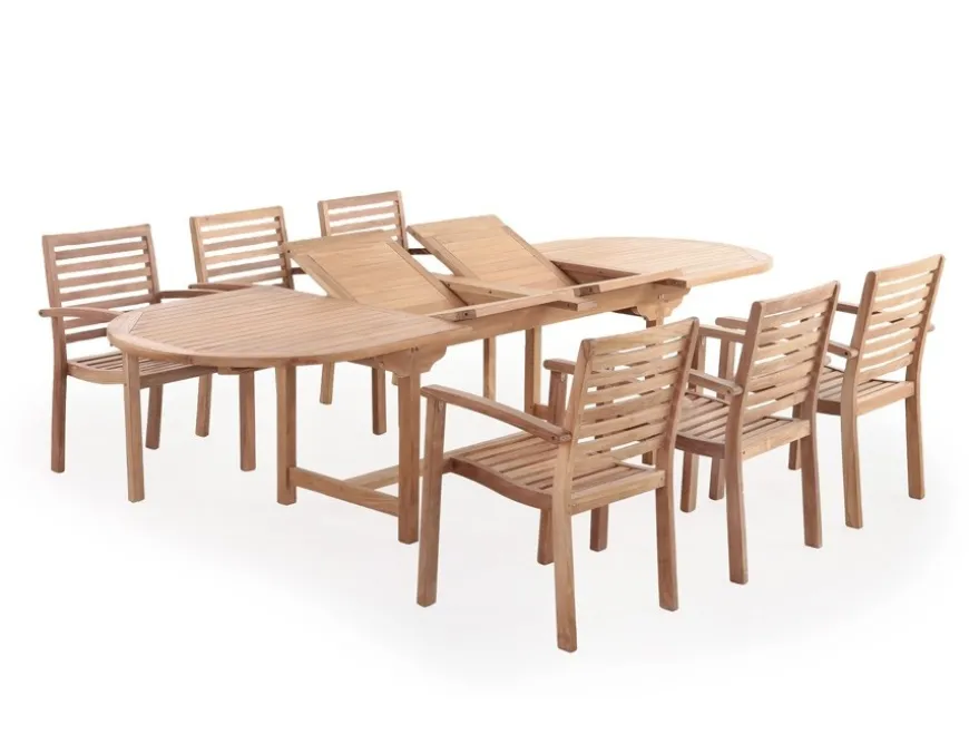 Alma Pala Teak Havemøbelsæt