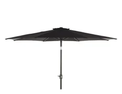 Alu parasol med tilt - Ø 3 meter - Sort