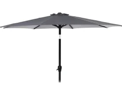 Alu parasol med tilt - Ø 3 meter - Grå