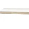 Ask Manuel Markise - Semikassette - 3,5 x 3 m - Hvid/Beige