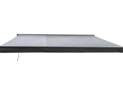 Ask Manuel Markise - Semikassette - 4,8 x 3 m - Grå/Grå