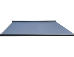Bøg Markise - m/motor & LED-lys - 3,5 x 3 m - Grå/Grå