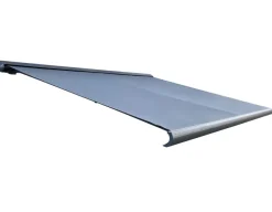 Bøg Markise - m/motor & LED-lys - 3,5 x 3 m - Grå/Grå