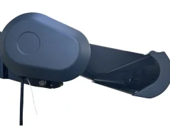 Bøg Markise - m/motor & LED-lys - 4,8 x 3 m - Grå/Grå