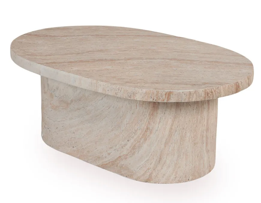 Bolette Sofabord - 100x64x38 cm - Natur