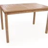 Bremen Teak bord - 80x120 cm