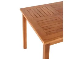 Bremen Teak bord - 80x80 cm
