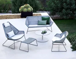 Cane-line Breeze Highback Stol - Light grey