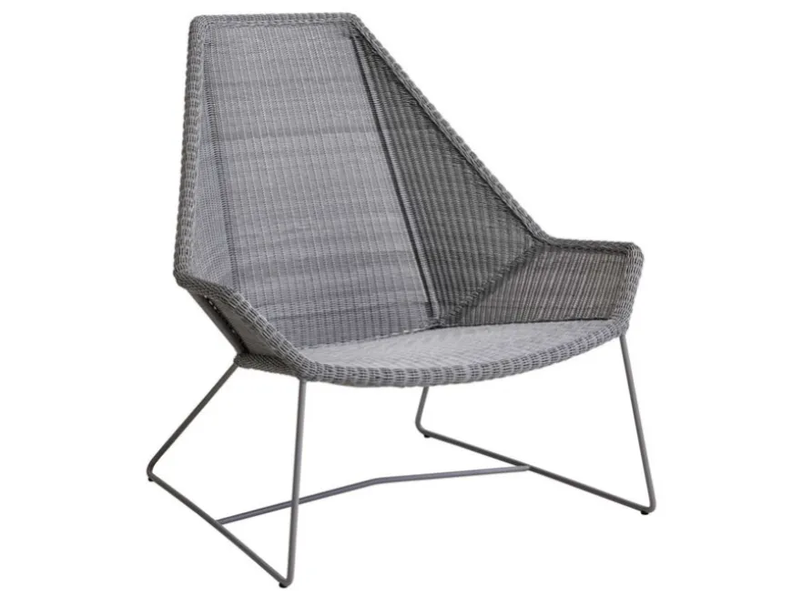 Cane-line Breeze Highback Stol - Light grey