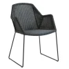 Cane-line Breeze Stol m/armlæn - Black