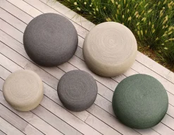 Cane-line Circle Fodskammel, Stor, Dark Green