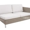 Cane-line Connect 2 pers. sofa m/hynder - Venstre - Taupe