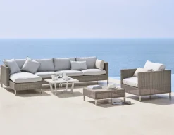Cane-line Connect 2 pers. sofa m/hynder - Venstre - Taupe