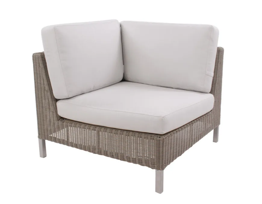 Cane-line Connect Hjørne m/hynder - Taupe