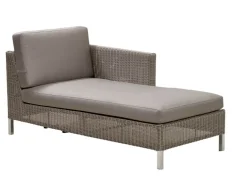 Cane-line Connect Loungesæt m/chaiselong - Taupe