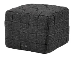 Cane-line Cube Fodskammel, Dark Grey