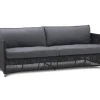 Cane-line Diamond 3 pers. sofa m/hynder - Graphite/Grey