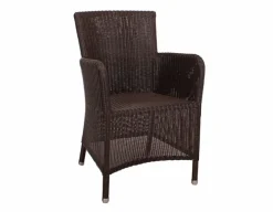 Cane-line Hampsted stol m/armlæn - Mocca