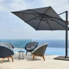 Cane-line Hyde, Hængeparasol, Tilt, 3 x 4 m, Light Grey