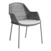 Cane-line Hynde til Breeze Stabelstol - Light grey Natté