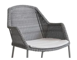 Cane-line Hynde til Breeze Stabelstol - Light grey Natté