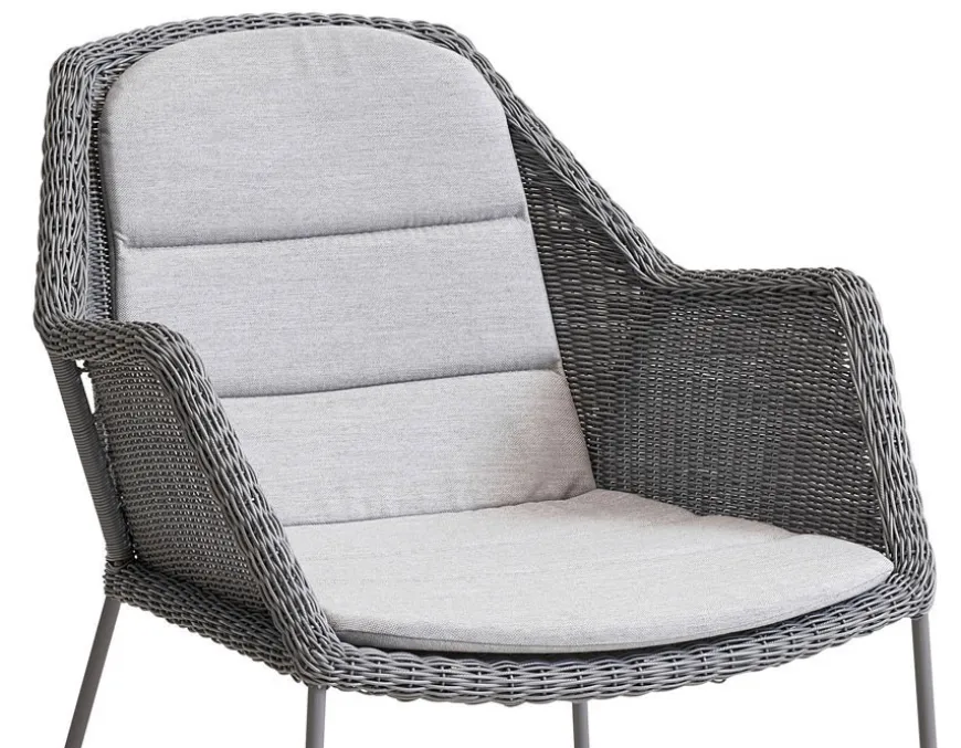 Cane-line Hynde til Breeze Stol m/armlæn - Light Grey Natté