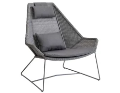 Cane-line Hynde til Breeze Highback Stol - Grey Natté