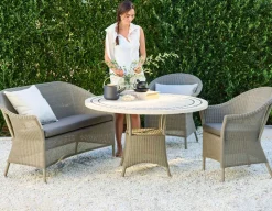 Cane-line Lansing 2 pers. sofa - Taupe
