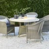 Cane-line Lansing stol m/armlæn - Taupe