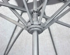 Cane-line Major parasol m/slide system, 3x3 meter, Light Grey