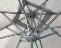 Cane-line Major parasol m/slide system, 3x3 meter, Antracit Grey