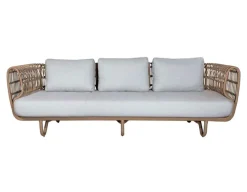Cane-line Nest 3 pers. sofa m/hynder