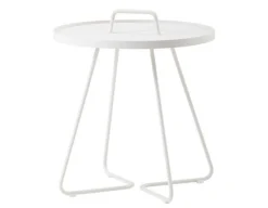 Cane-line On-the-move sidebord, Lille, White