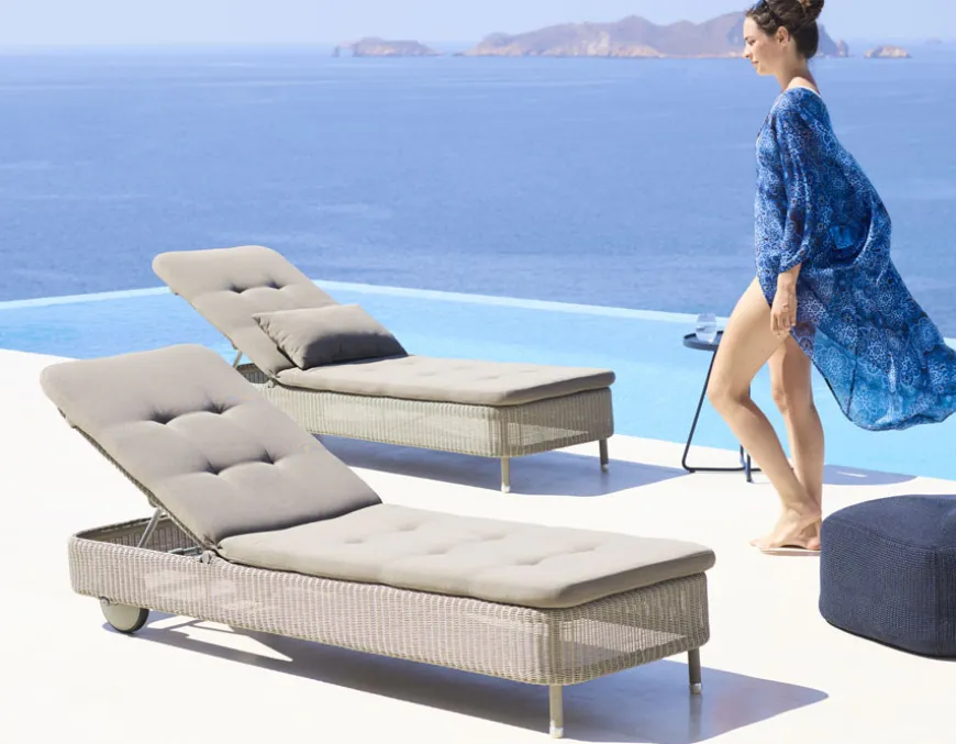 Cane-line Presley Solvogn - Taupe