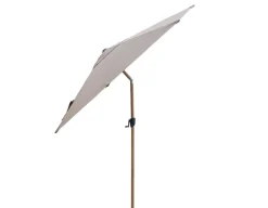 Cane-line Sunshade Parasol, Ø 3 meter, m/tilt, m/stok i trælook, Taupe