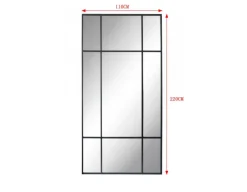 Cassiopeia Spejl - 110x220 cm