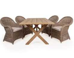 Chadstone Kato Teak Havemøbelsæt