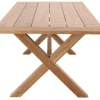 Chadstone Teak Bord - 100x200 cm