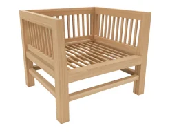 Colorado Teak Dining Sofastol