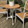 DaneLine Adam Cafésæt - Nonwood - Ø70 cm - Hvid