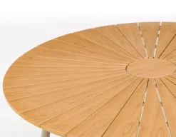 DaneLine Adam Havebord - Nonwood - Ø150 cm - Latte