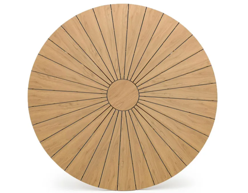 DaneLine Adam Havebord - Nonwood - Ø150 cm - Grå