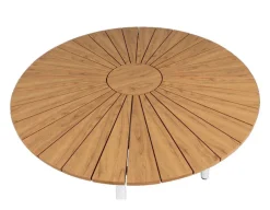 DaneLine Adam Havebord - Nonwood - Ø110 cm - Hvid