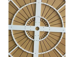 DaneLine Adam Havebord - Nonwood - Ø150 cm - Hvid