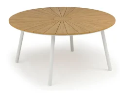 DaneLine Adam Havebord - Nonwood - Ø150 cm - Hvid
